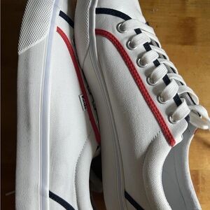 Classic KEDS Jump Kick Striped LaceUp Sneaker Shoe-Canvas-Women Sz 10-Worn 1x